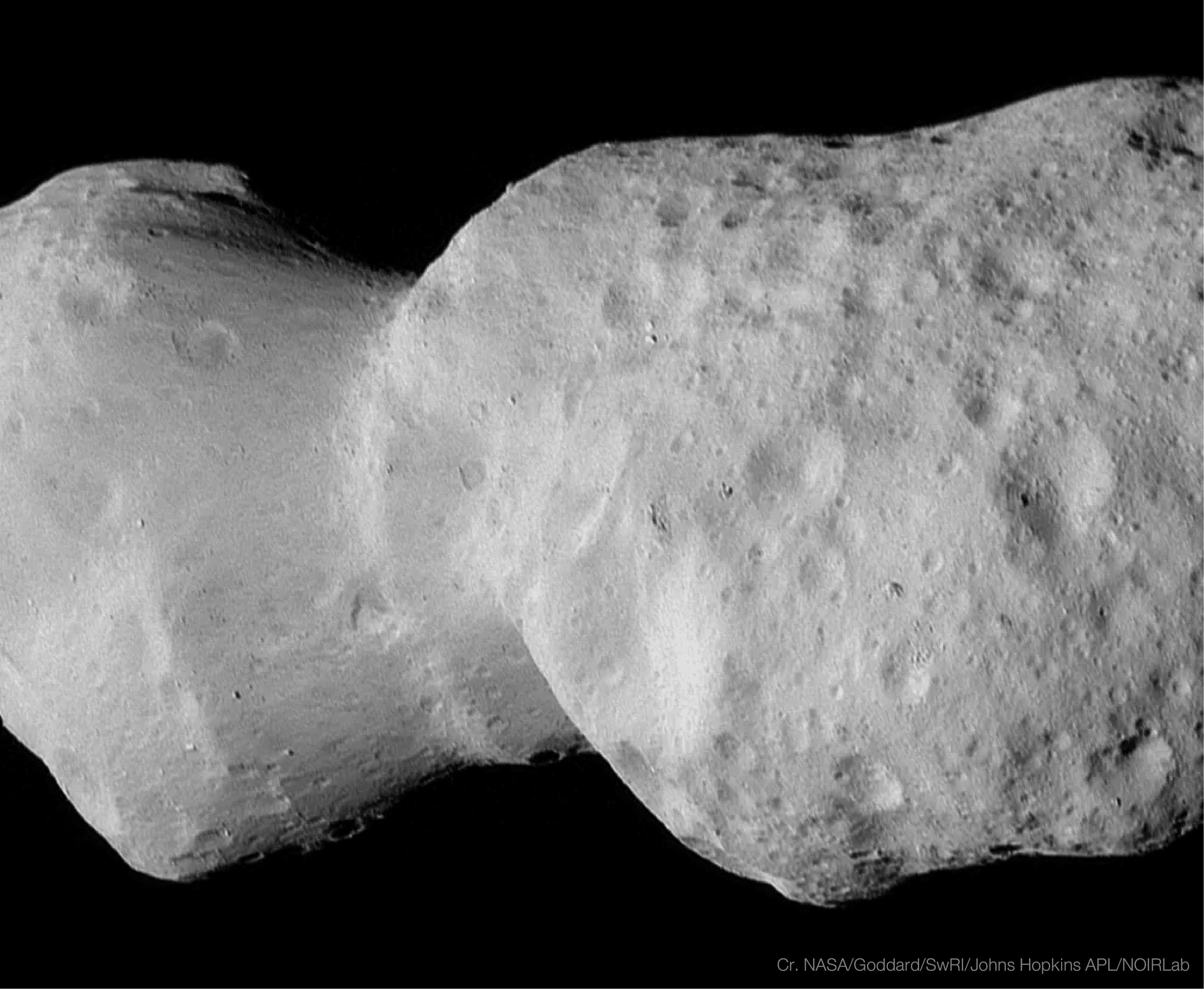 ยานลูซีของ NASA ถ่ายภาพดาวเคราะห์น้อยโดนัลด์โจแฮนสันจากระยะใกล้