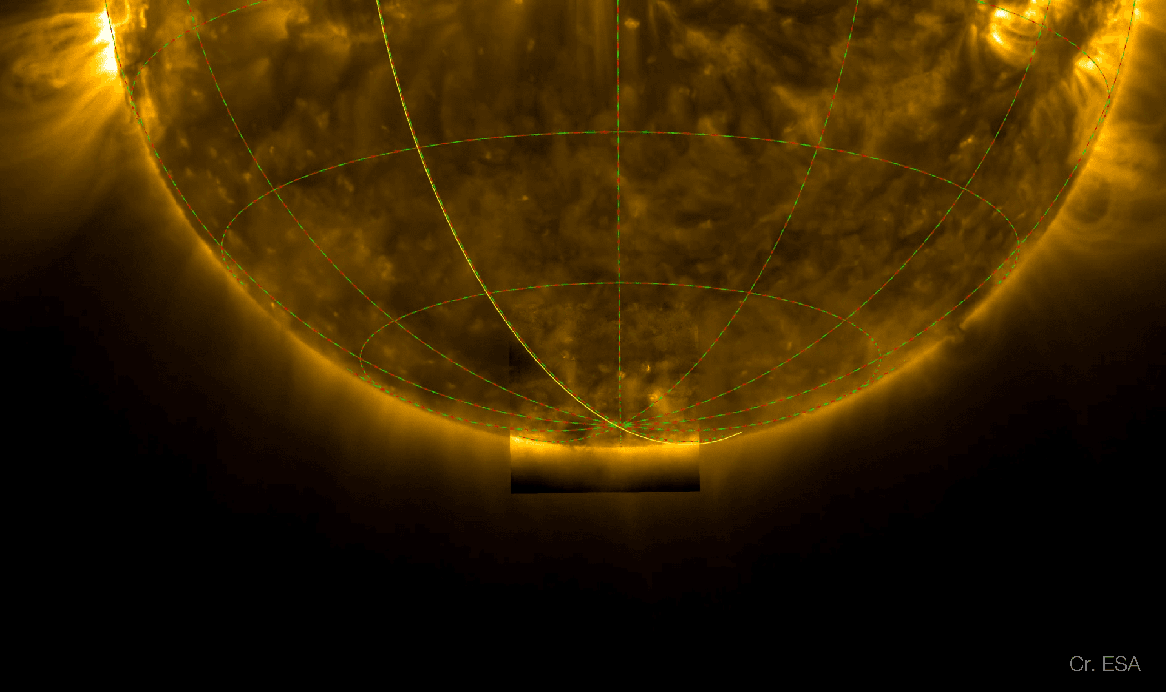 ยาน Solar Orbiter ถ่ายภาพขั้วของดวงอาทิตย์ได้เป็นครั้งแรก