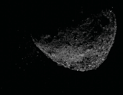 ยานอวกาศ OSIRIS-Rex ของนาซา พบอนุภาคถูกปล่อยออกจากดาวเคราะห์น้อยเบ็นนู (Bennu)