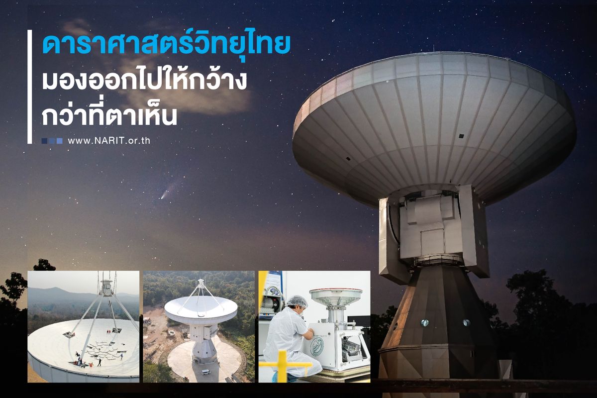 Ep. 10 ดาราศาสตร์วิทยุของไทย มองออกไปให้กว้างกว่าที่ตาเห็น